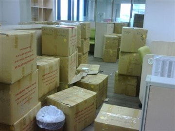 Phân loại thùng carton khi chuyển văn phòng một cách khoa học