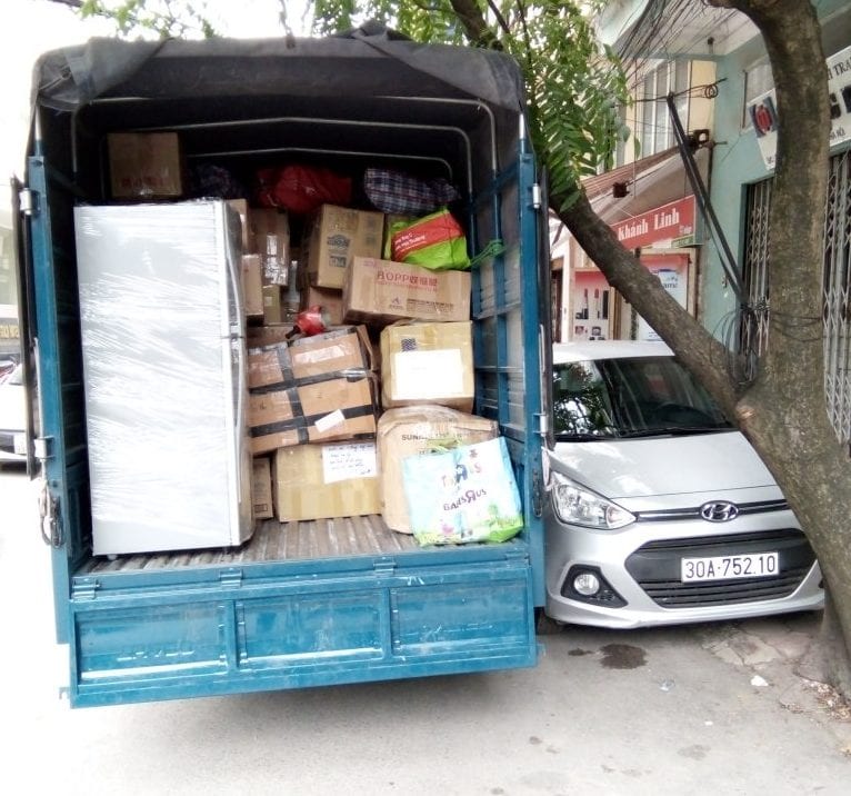 Dịch vụ taxi tải chuyển đồ trọn gói giá rẻ Hà Nội