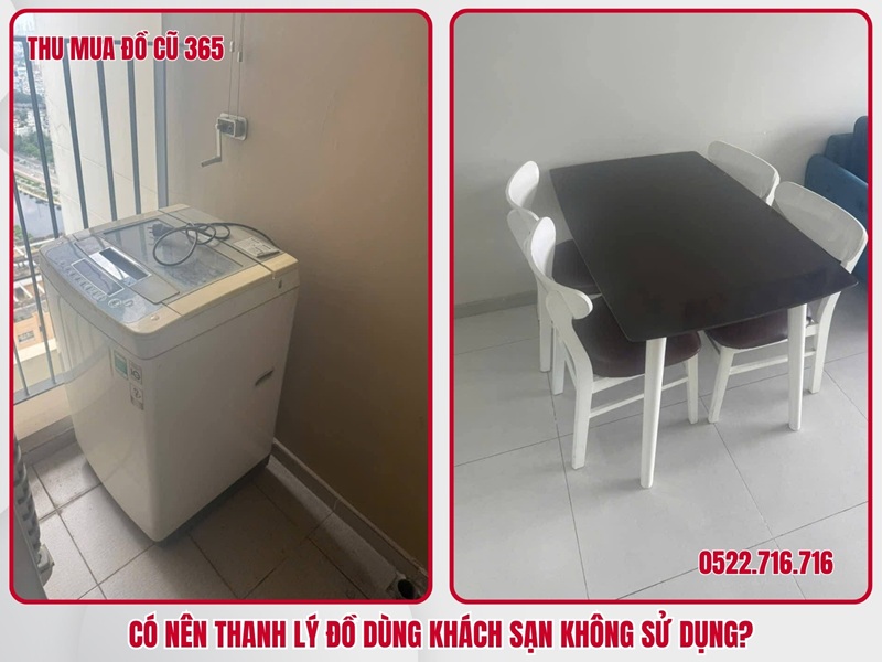 Có nên thanh lý đồ dùng khách sạn không sử dụng?