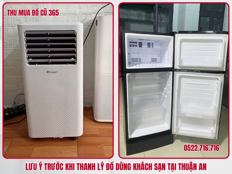 lưu quan trọng ý trước khi thanh lý đồ dùng khách sạn tại Thuận An