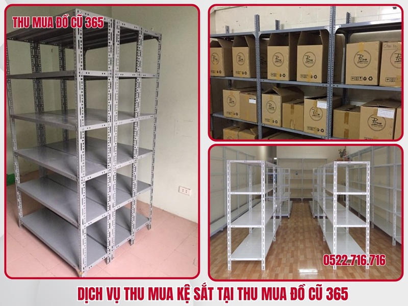 Vì sao nên sử dụng dịch vụ thu mua kệ sắt tại Thu Mua Đồ Cũ 365?