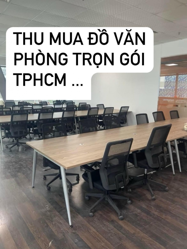 thu mua bàn ghế văn phòng