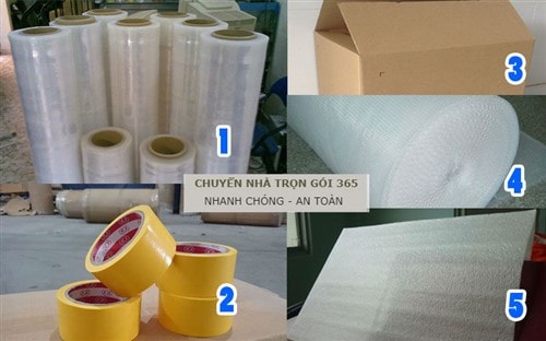 Dụng cụ đóng gói đồ chuyển nhà
