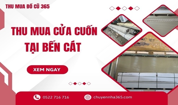 Thu mua cửa cuốn cũ tại Bến Cát