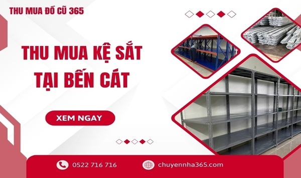 Thu mua kệ sắt tại Bến Cát