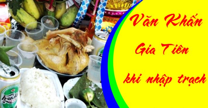 Văn khấn lễ nhập trạch