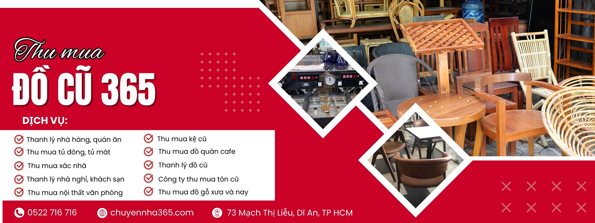 Thu Mua Đồ Cũ 365 - Cửa Hàng Đồ Cũ Tại Dĩ An TPHCM